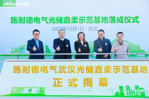 施耐德电气发布微电网洞察白皮书光储直柔示范基地落户武汉(图1)