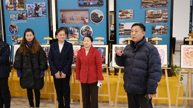 武汉工程科技学院举办2023年暑期艺术采风作品展(图1)