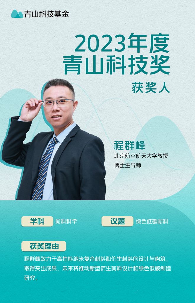 100万元人！2023年度“青山科技奖”获奖人名单公布(图3)
