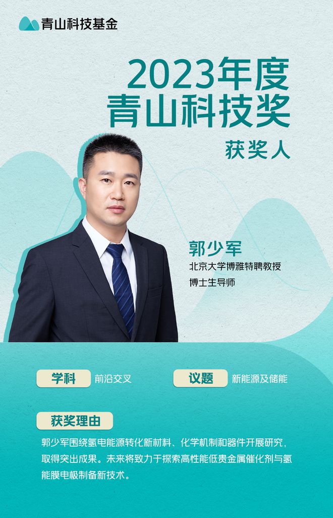 100万元人！2023年度“青山科技奖”获奖人名单公布(图7)
