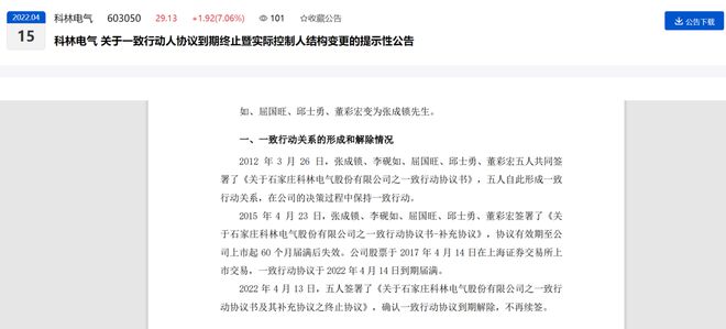 科林电气争夺战：创始人出尔反尔“秒签”一致行动协议是否违规？(图1)
