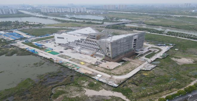 淮安生态文旅区]中国水工科技馆项目获评2023年度建筑与市政工程绿色建造施工技术竞赛三等奖(图1)