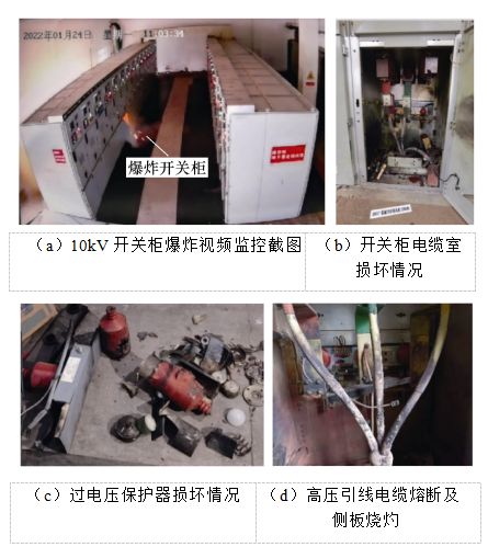 乐山一拉得电网自动化公司左涛：一起化工厂10kV开关柜过电压保护器热崩溃事故分析(图1)